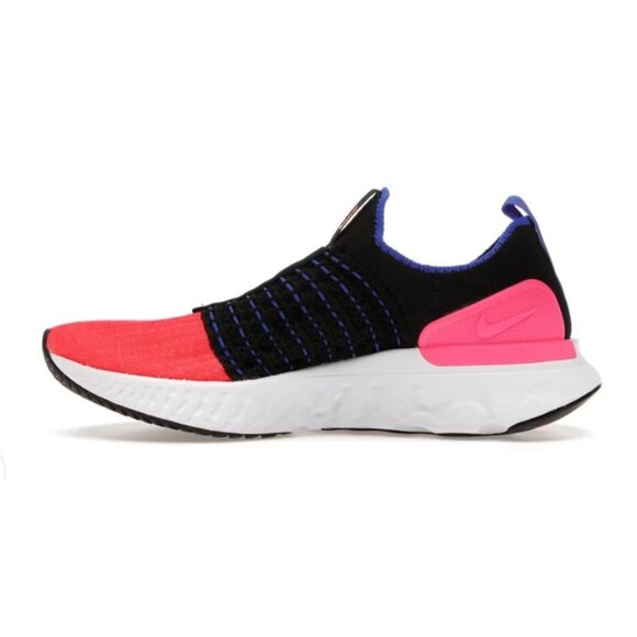 Nike Phantom Run Flyknit 2 Unisex 7.5Y/9w Running Shoes Black Red DX2354-001 NEW main image 5